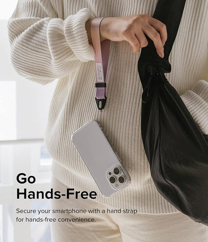 Ringke Hand Strap [Phone Wrist Strap] Designed for Camera Strap and Phone Strap, Adjustable Sturdy Universal Lanyard Compatible with Camera and Phone Case - Aurora