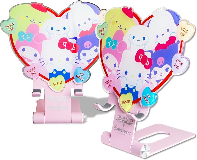 Sonix x Sanrio Character Phone Stand | Adjustable Cell Phone Holder, Desk Stand, Dock | Hello Kitty & Friends x Sweethearts