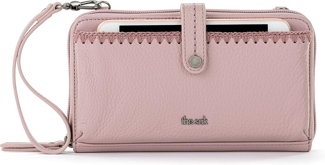 The Sak Iris Smartphone Crossbody Purse - Small Women's Cellphone Bag & Wallet For Everyday- Convertible Wristlet With Zipper