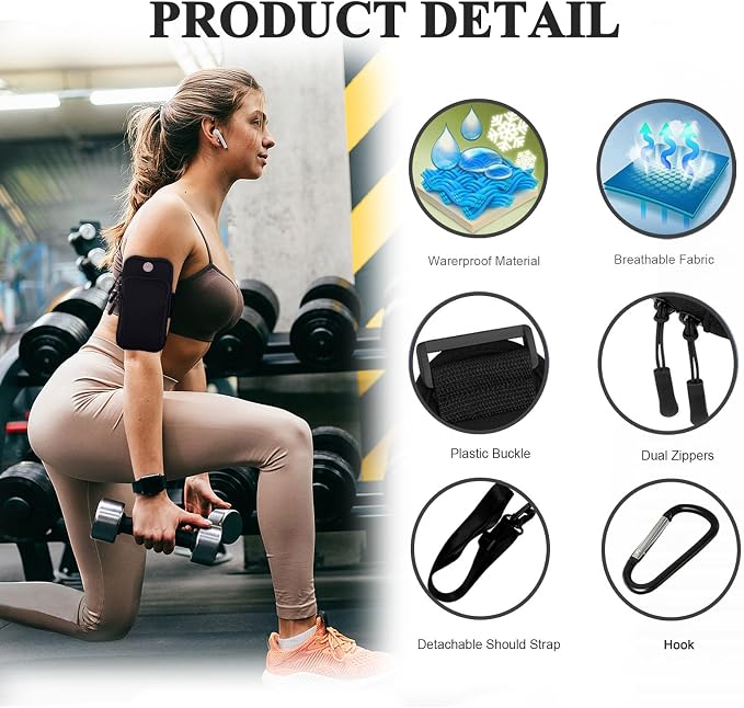 Phone Holder for Running Armband,2Pack Cell Phone Purse Small Crossbody Bags for Women Men Kids,iPhone 11 12 13 14 15 16 17 Pro Max Xs Xr X 8 Plus Mini Galaxy Ultra S26 Note Pouch Arm Bands