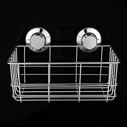 iPEGTOP Suction Cup Deep Shower Caddy Bath Wall Shelf for Large Shampoo Shower Gel Holder Bathroom Storage - Rustproof Stainless Steel