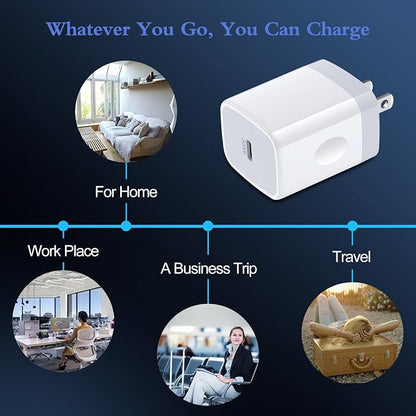 35W Samsung S26 Super Fast Type C Charger Block for Samsung Galaxy S26 Ultra S25 S24 FE A17 A16 A15 A55 A35 A14 A54 iPhone 17 16 15 14 Pro Max, PD 3.0 Wall Charger USB C Box Charging Cube Brick Plug