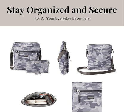 Baggallini womens Go Bagg With Rfid Phone Wristlet