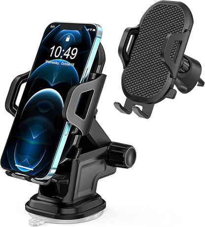 Car Phone Holder Mount Dashboard/Air Vent/Windshield for Moto Motorola G Power 2022 2021 /G Pure/G 5G/Edge 2021/One 5G Ace/G7 Z4 Z3/E 2020 E6,LG Velvet Wing,K92 K51 Q70,Stylo 6 5,V60 G8 G8X V40 Thinq