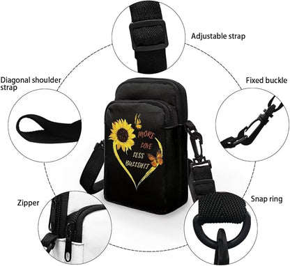 DISNIMO Small Crossbody Bags for Women Trendy Cross Body Cell Phone Shoulder Bags Purses with Adjustable Strap