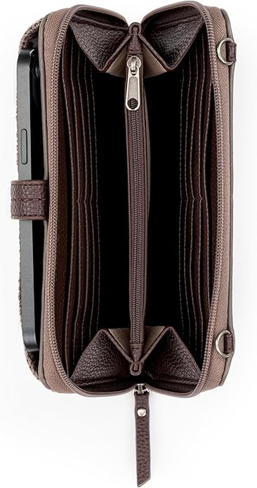 The Sak Iris Smartphone Crossbody Purse - Small Women's Cellphone Bag & Wallet For Everyday- Convertible Wristlet With Zipper