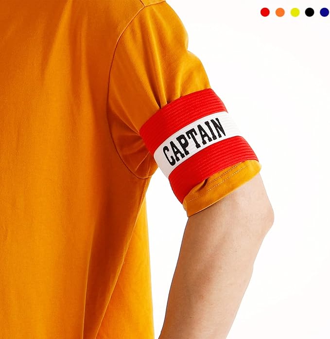PATIKIL Captain's Armband, Elastic Arm Band for Soccer Training
