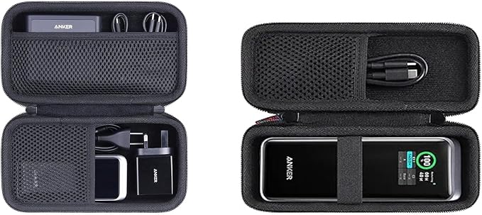 khanka Hard Case for Anker 100W Charging Base + Anker Prime 27,650mAh 250W