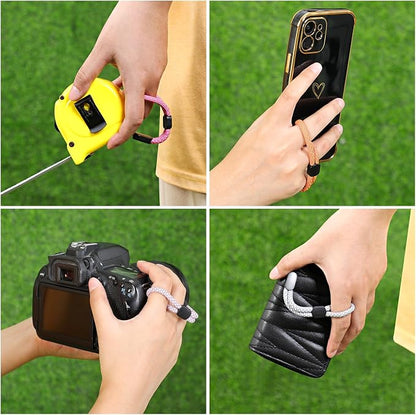 FrgKbTm Hand Wrist Strap Lanyard, Adjustable Nylon Colorful for Mobile Phone, Camara, USB Flash Drive, ID Name Tag Badge