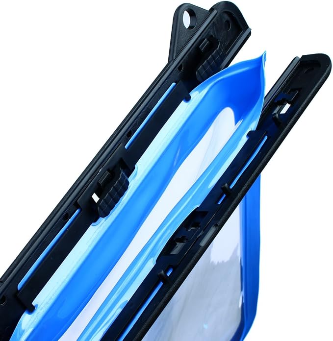 AICase Universal iPad Waterproof, Dry Bag Pouch for iPad Pro 10.5, New iPad 9.7 2017/2018, iPad Pro 9.7, iPad Air/Air 2, Tablets up to 11.5 Inch (Blue)