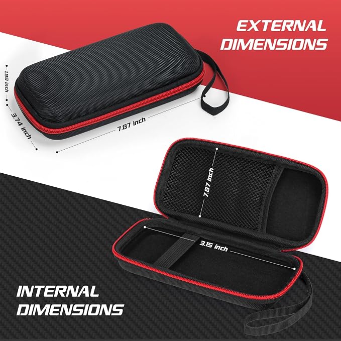 Travel Case Compatible with Anker/ for POIYTL /for IAPOS /for SABANI /for OHOVIV /for RGVOTA /for Pxwaxpy Portable Charger Power Bank, Storage Holder for Fast Charging Battery Pack (Case Only)