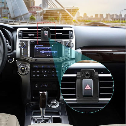 Car Cell Phone Holder Mount for Toyota 4Runner 4-Runner 2010-2023 2024 SR5 Trail Limited Air Vent Accessories, Dashboard Bracket Compatible for 4.0"-7.0" Cell Phones