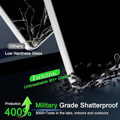 IMBZBK [Auto-Dust Removal] Privacy Screen Protector for Samsung Galaxy S26 [6.3 INCH] Anti Spy Private Accessories, Case Friendly, 3 Military Grade Tempered Glass 3 Camera Lens Protector