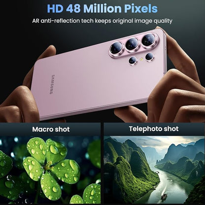 Uyiton for Samsung Galaxy S26 Ultra Camera Lens Protector - [Case-Friendly][Not Easy to Break][Ultra-Thin] Military-Grade Tempered Glass with Aluminum Metal Rear Camera Screen Cover - Pink