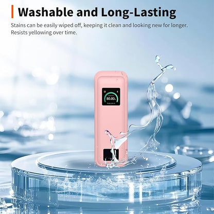 Case for Anker Prime Power Bank 20,100mAh 3-Port Portable Charger – Washable Protection Sleeve, Full Access to Charging Ports, Shockproof, Drop-Resistant, with Case-Friendly Charging[Pink]