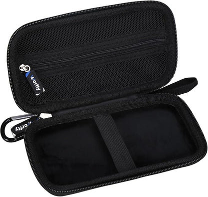 Case for Anker Power Bank(PowerCore 10K) A1229/ VEGER All in One 10000mAh (V1115)/ Belkin 10,000mAh (BPB006) Portable Charger Power Bank - Hard Travel Carrying Storage Bag (Black)