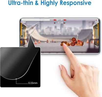 JETech Screen Protector for Samsung Galaxy S20 Plus, 2-Pack | Self-Healing TPU Film, HD Clear, Anti-Scratch Protection, Bubble-Free Installation