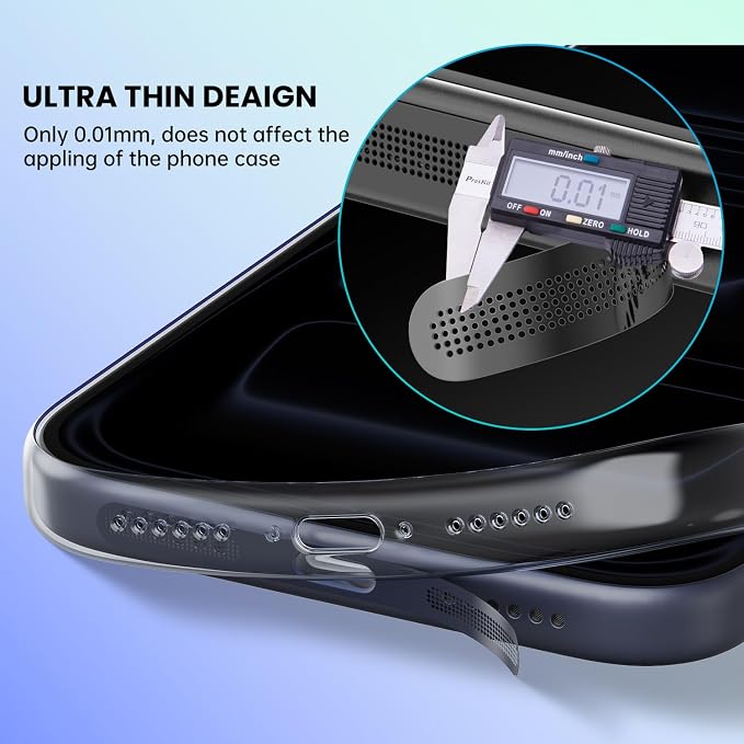 USB C Dust Plug for iPhone 17 Pro Max/ 17 Pro, 5PCS iPhone Speaker Protector & Type C Charging Port Cover Cap for iPhone 17 Pro Max, Earpiece Speaker Mesh Adhesive Stickers with Tweezer, Deep Blue