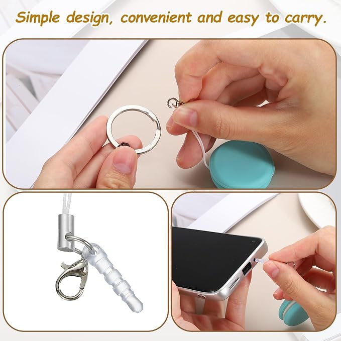 MECCANIXITY 2Pcs Screen Cleaners Khaki Pink Phone Screen Cleaning Wipes, Fingerprint Proof Cleaning Ball for Mobile Phones, Computers, Tablet Touchscreens, Car Screens