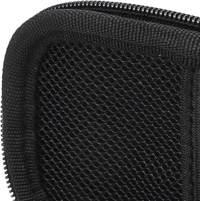 FOSA Power Bank Carrying Case, Battery Pack Storage Bag Soft Lining for Portable Charger (Black)