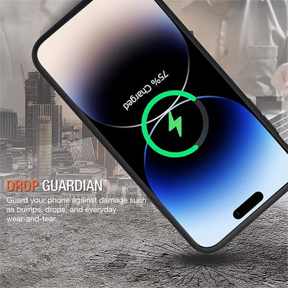 Battery Case for iPhone 14 Pro Max, Enhanced 10800mAh Portable Protective Wireless Charging Case Supporting CarPlay, Compatible with iPhone 14 Pro Max (6.7 inch) Rechargeable Battery Charger (Black)