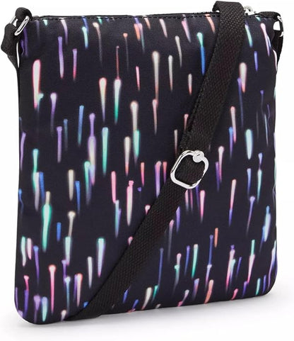 Kipling Women’s Abanu Multi Crossbody Bag, Lightweight, Adjustable Nylon Waist Pack with Multi-Compartment Zip Pockets
