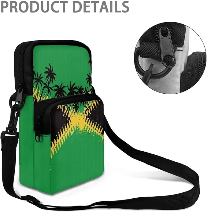 Men's Crossbody Bag, Small Cell Phone Wallet, Women's Shoulder Handbag, Travel Gym Bag