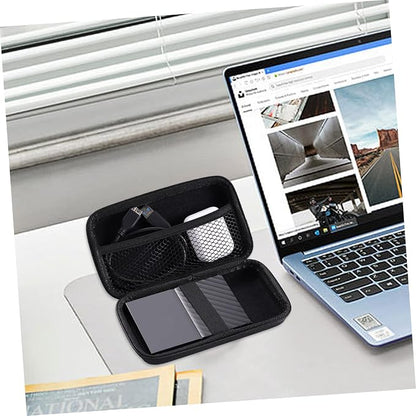 OSALADI 2Pcs Travel Cable Organizer Bags Multi-Partition Electronic Organizer Case for Chargers USB Cables Power Banks Small Accessories Storage
