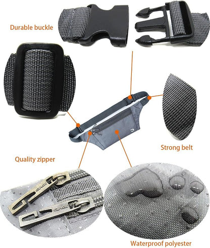 Naoki Outdoor Sports Running & Jogging & Travel Waterproof Utralthin Waist Pack/Bag Runner Belt
