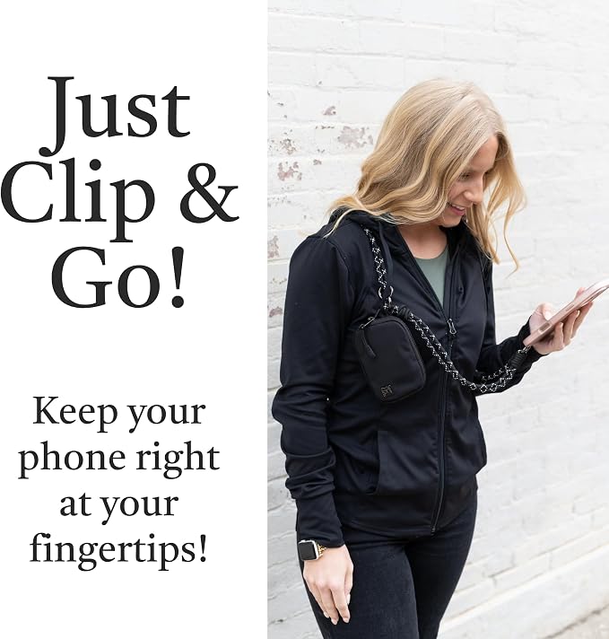 Save the Girls Active Rope Clip and Go Phone Strap – Cell Phone Lanyard for Life on the Move