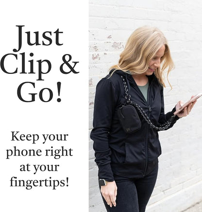 Save the Girls Active Rope Clip and Go Phone Strap – Cell Phone Lanyard for Life on the Move