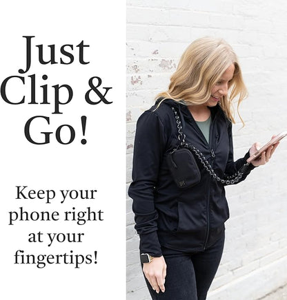 Save the Girls Active Rope Clip and Go Phone Strap – Cell Phone Lanyard for Life on the Move