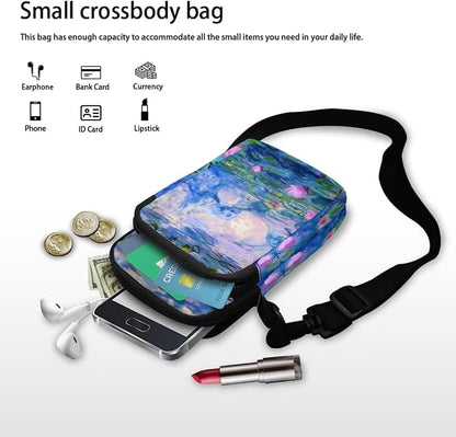 DISNIMO Small Crossbody Bags for Women Trendy Cross Body Cell Phone Shoulder Bags Purses with Adjustable Strap