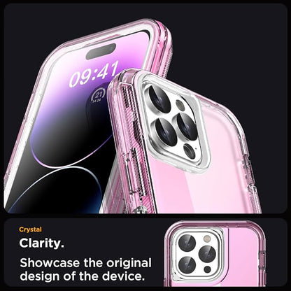 AICase for iPhone 14 Pro Max Case Clear 3 in 1 Heavy Duty Drop Protection Full Body Rugged Shockproof/Dust Proof 3-Layer Military Protective Tough Durable Cover for iPhone 14 Pro Max 6.7"_2