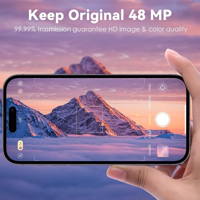 CloudValley for iPhone 14 Pro/iPhone 14 Pro Max Glitter Camera Lens Protector, 9H Tempered Glass [All in 1 Design], Case Friendly Anti-Scatch High Definition, GlitterPurple