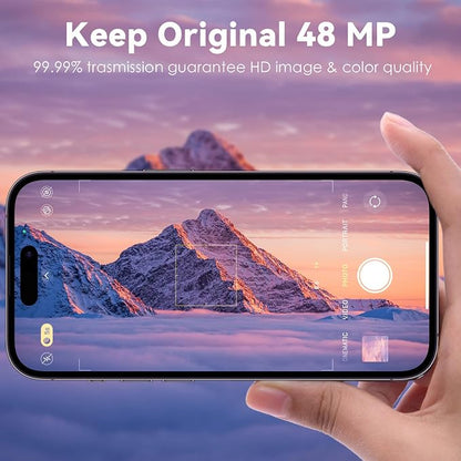 CloudValley for iPhone 14 Pro/iPhone 14 Pro Max Glitter Camera Lens Protector, 9H Tempered Glass [All in 1 Design], Case Friendly Anti-Scatch High Definition, GlitterPurple