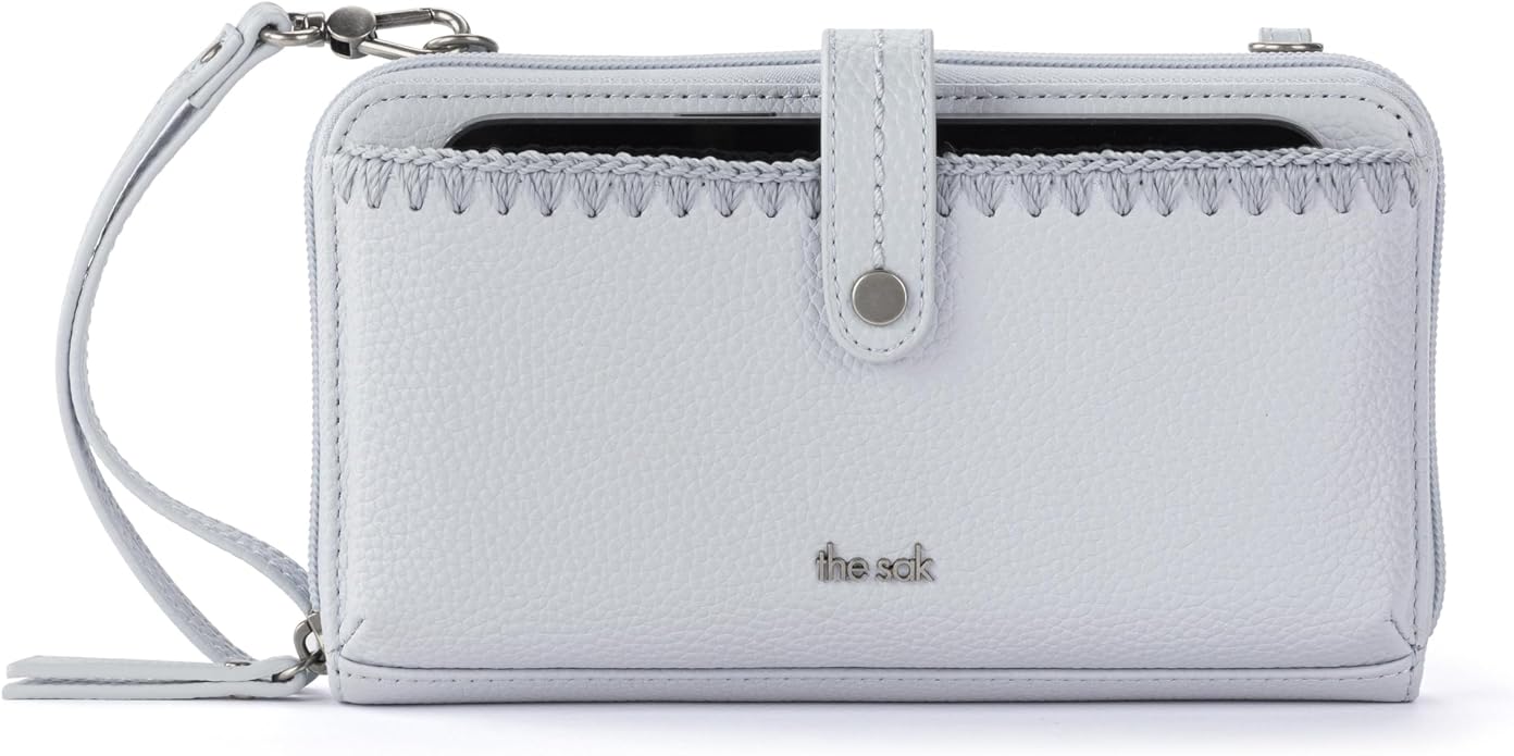 The Sak Iris Smartphone Crossbody Purse - Small Women's Cellphone Bag & Wallet For Everyday- Convertible Wristlet With Zipper