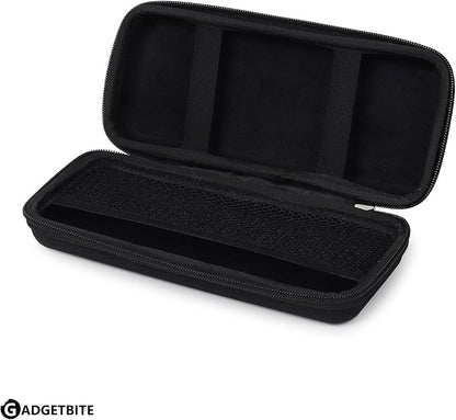 Portable Electronic Accessories Organizer - Travel-Friendly Pouch For Vlogging Camera, Usb Cables, Power Banks, Adapters, Hard Disks, And More (Black)