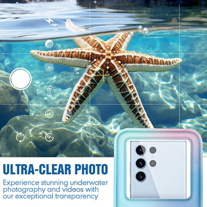Rynapac [Floatable] Waterproof Phone Pouch 2 Pack - [Up to 8.5"] IPX8 Floating Waterproof Phone Case Dry Bags with Adjustable Lanyard for Beach Vacation Travel Cruise Ship Pool Kayak Essentials