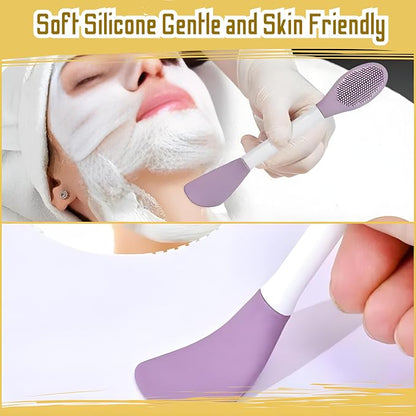 Premium Bathtub Tray with Accessories - Expandable Wooden Bath Tray, Hair Cap, Bath Sponge, Face Mask Brush