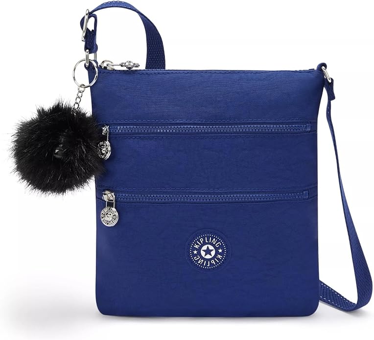 Kipling Women’s Abanu Multi Crossbody Bag, Lightweight, Adjustable Nylon Waist Pack with Multi-Compartment Zip Pockets