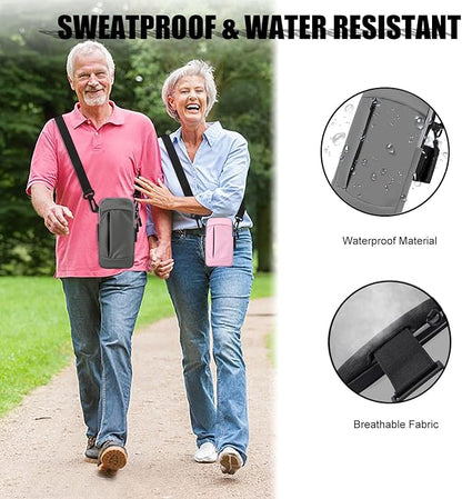 Phone Holder for Running Armband,Cell Phone Purse Small Crossbody Bags for Women Men Kids,iPhone 17 16 16e 15 14 13 12 11 Pro Max Xs Xr X Plus Mini Galaxy Ultra S26 S25 Note Bag Gym Arm Bands