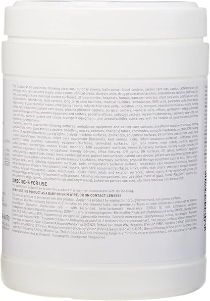 McKesson Germicidal Disinfecting Wipes [1 Pack of 65 Wipes]– XL Alcohol Wipes for Medical & Household Use, Hospital-Grade Surface Cleaner, Multi-Surface Cleaner & Sanitizer
