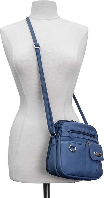 Multisac Women's MultiSac North South Mini Zip Around Crossbody