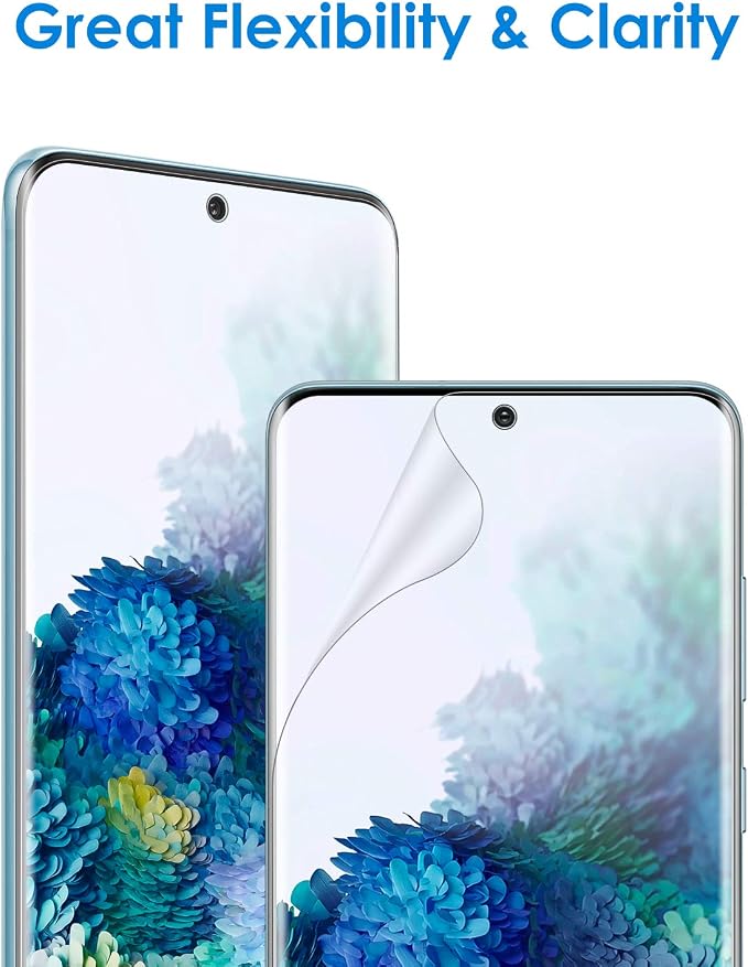 JETech Screen Protector for Samsung Galaxy S20 Plus, 2-Pack | Self-Healing TPU Film, HD Clear, Anti-Scratch Protection, Bubble-Free Installation