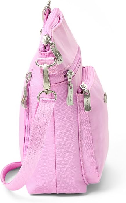 Baggallini Modern Pocket Crossbody Bag for Women, 8.5"x8.5" Handbag Purse with RFID, Lightweight Water-Resistant