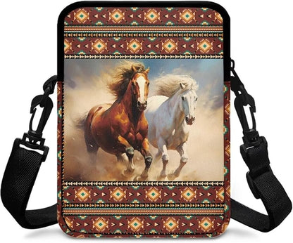 Men's Crossbody Bag, Small Cell Phone Wallet, Women's Shoulder Handbag, Travel Gym Bag