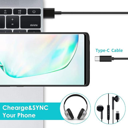 Battery Case for Galaxy Note10+ 5G [6.8 inch], 8500mAh Portable Charging Case Extended Battery Pack for Samsung Galaxy Note 10+/ Note 10 Plus -[Black]