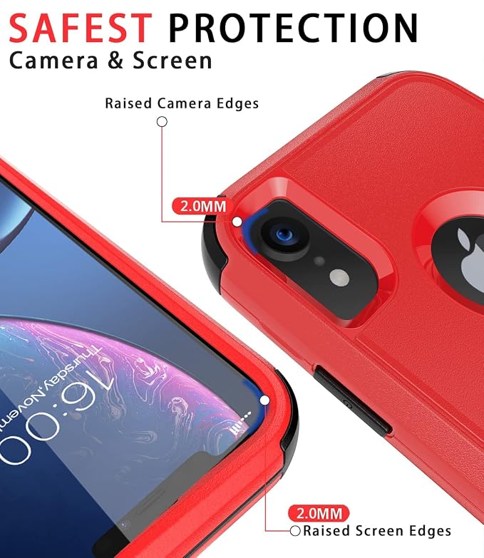 Diverbox for iPhone Xr Case [Shockproof] [Dropproof] [Dust-Proof],Heavy Duty Protection Phone Case Cover for Apple iPhone XR