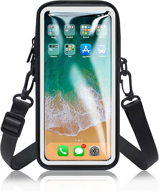 Phone Holder for Running Armband, Cell Phone Purse Small Crossbody Bags for Women Kids, Sports Arm Bag for Men iPhone,Galaxy,Smartphones Carrier Pouch Fit Workout,Exercise,Gym,Hiking,Walking